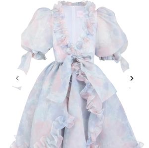 Selkie Watercolor Marie Dress XL